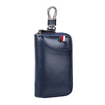 9102 Borsa porta chiavi in pelle con cerniera multifunzione appesa alla vita