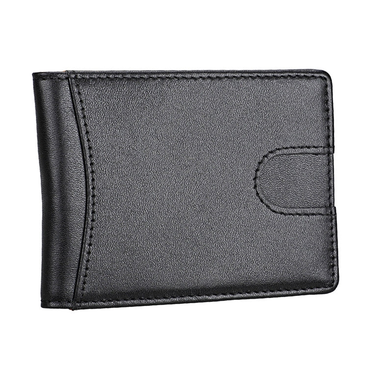 9602 Portafoglio in pelle con texture Mini Crazy Horse RFID antimagnetico, 9602