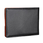 9602 Portafoglio in pelle con texture Mini Crazy Horse RFID antimagnetico, 9602