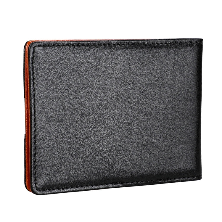 9602 Portafoglio in pelle con texture Mini Crazy Horse RFID antimagnetico, 9602