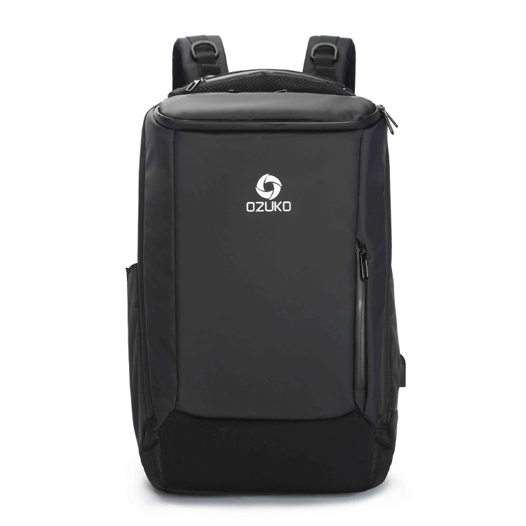 Zaino a spalla esterno USB impermeabile di grande capacità Ozuko 9060, dimensioni: grande, 33x21x53 cm