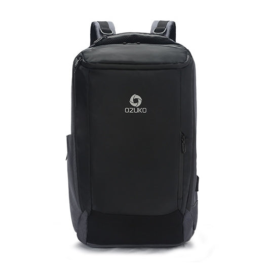 Zaino a spalla esterno USB impermeabile di grande capacità Ozuko 9060, dimensioni: grande, 33x21x53 cm