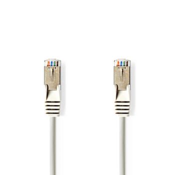 CAT5e Network Cable | SF/UTP | RJ45 Male | RJ45 Male | 30.0 m | Round | PVC | Grey | Envelope