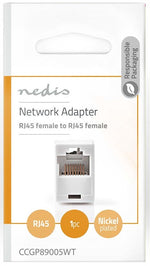 Adattatore di rete Cat 5 RJ45 femmina - RJ45 femmina Bianco CCGB89005WT 5412810424597 ND2332