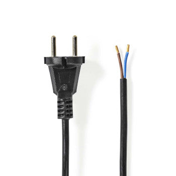 Vacuum Cleaner Power Cord | 15.0 m | EEC 7/17 | 250V AC | 16 A | Black | PVC