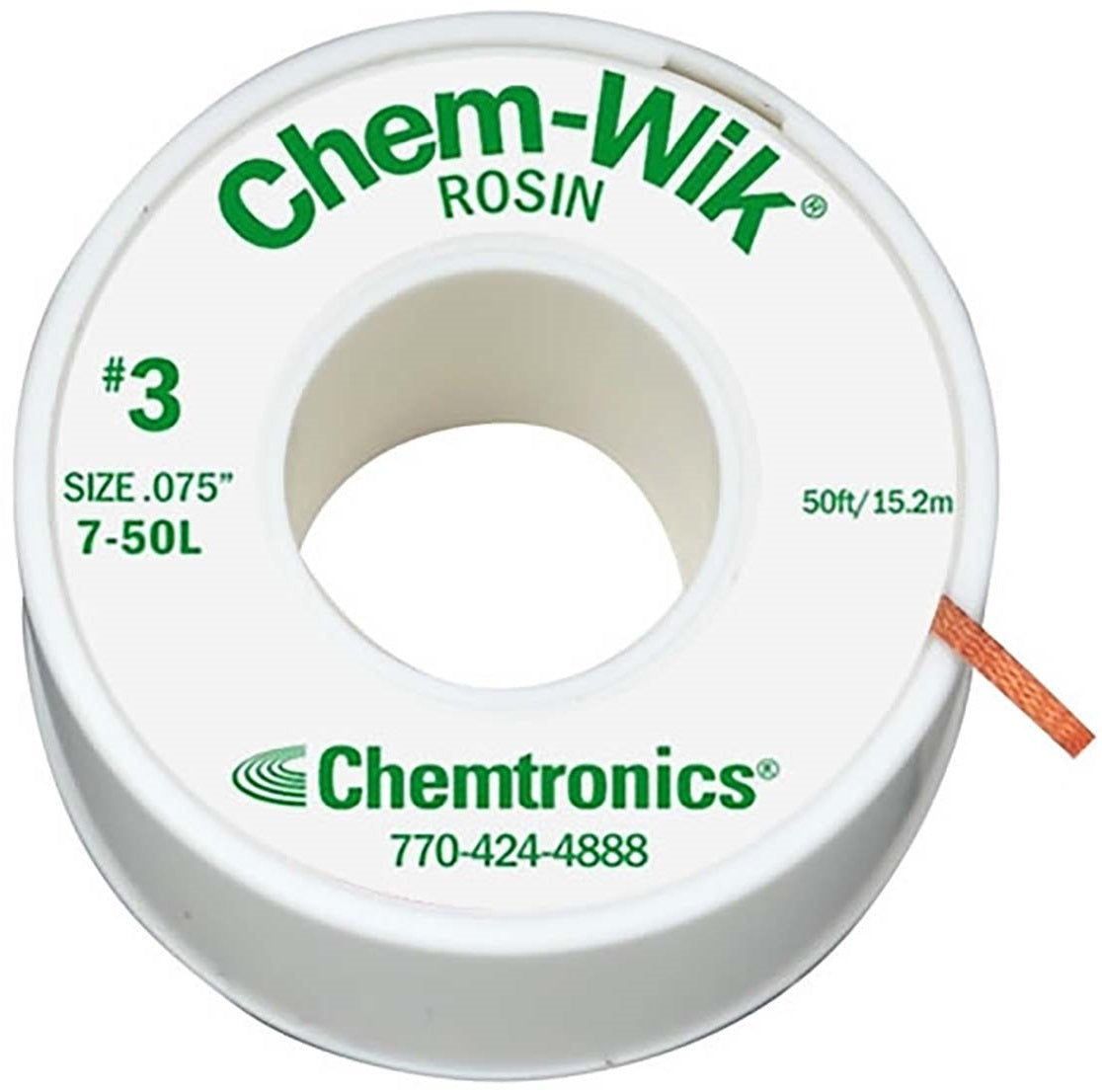 Treccia dissaldante 2 mm x 15 m ChemWik