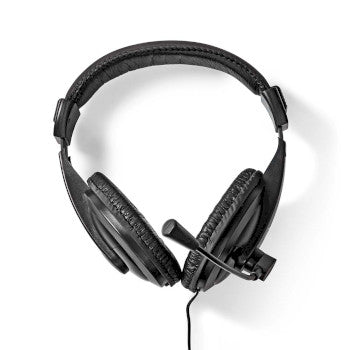 PC Headset | Over-Ear | Stereo | 1x 3.5mm / 2x 3.5mm | Fold-Away Microphone | Black