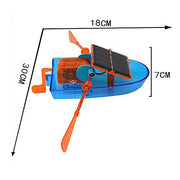 Barca ad energia solare fai-da-te giocattolo per bambini, DIY Solar Powered Boat