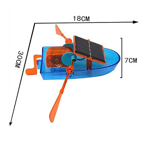 Barca ad energia solare fai-da-te giocattolo per bambini, DIY Solar Powered Boat