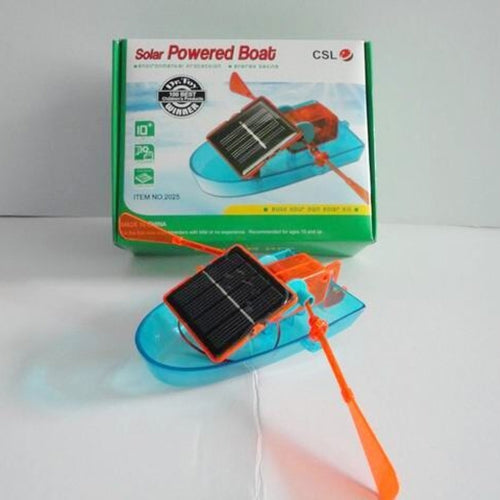 Barca ad energia solare fai-da-te giocattolo per bambini, DIY Solar Powered Boat