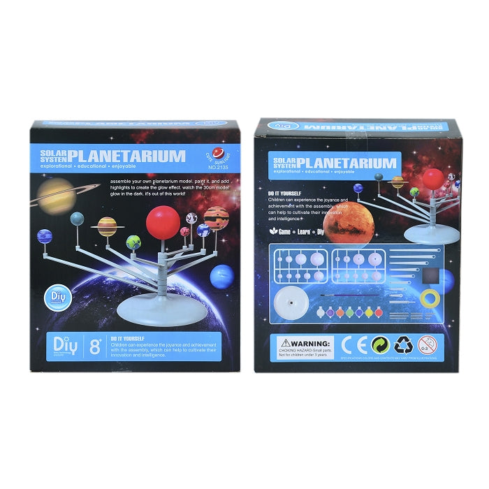 Modello planetario sistema solare decorazione desktop 22cm