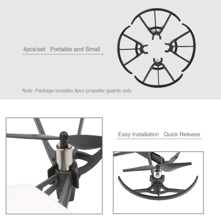 4 coperture protettive per elica per drone DJI TELLO, For DJI TELLO Propeller Protective Covers