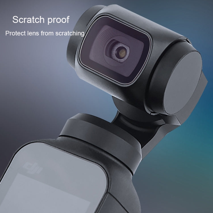 6 pezzi di protezione per obiettivo + pellicola in vetro temperato per schermo per DJI OSMO Pocket Gimbal, 6PCS Lens Protector