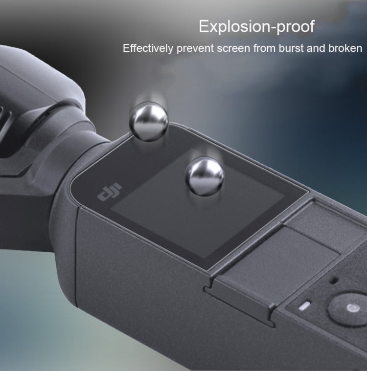 6 pezzi di protezione per obiettivo + pellicola in vetro temperato per schermo per DJI OSMO Pocket Gimbal, 6PCS Lens Protector