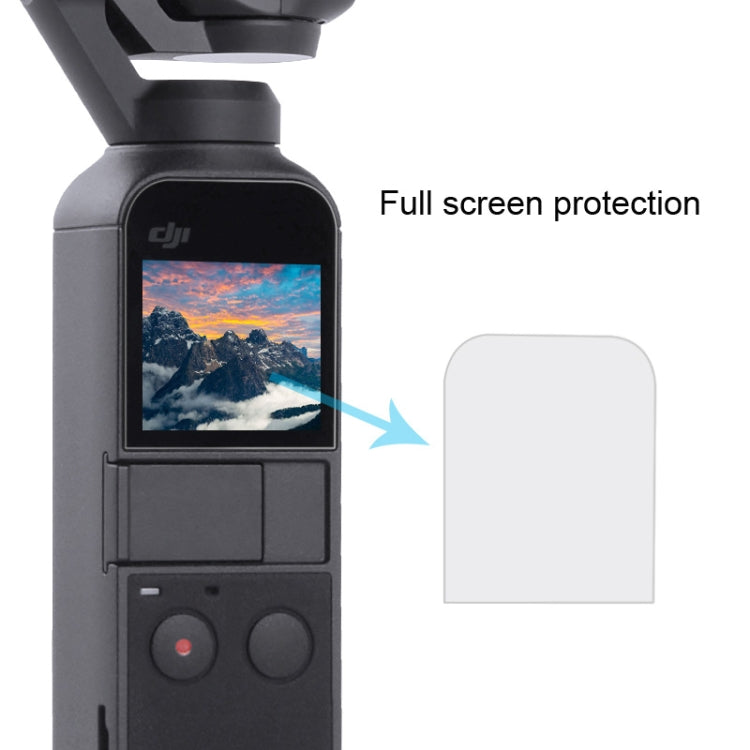 6 pezzi di protezione per obiettivo HD + pellicola per schermo per DJI OSMO Pocket Gimbal, HD Lens Protector