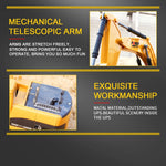 Escavatore telecomandato 6 canali 2.4G in metallo 1/24