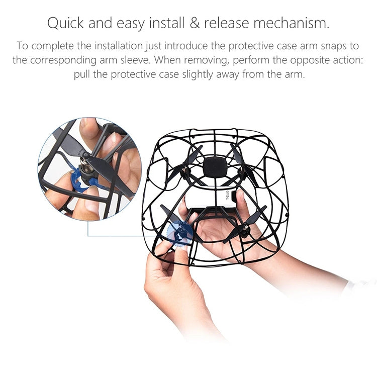 Gabbia di copertura protettiva sferica PGYTECH per DJI TELLO, For DJI TELLO Cage