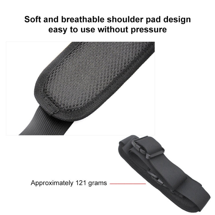 Per Xiaomi Mijia M365 Scooter elettrico tracolla in nylon con fibbia a sgancio multifunzionale, intervallo di lunghezza regolabile: 1,1-1,7 m