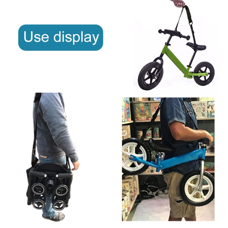 Per Xiaomi Mijia M365 Scooter elettrico tracolla in nylon con fibbia a sgancio multifunzionale, intervallo di lunghezza regolabile: 1,1-1,7 m