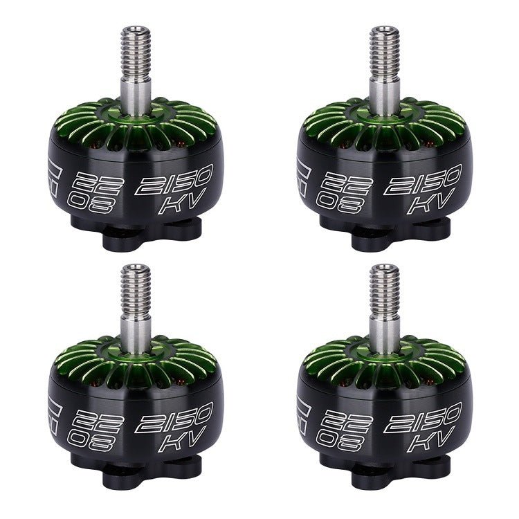 Motore brushless CNC RC iFlight XING 2208 1800KV da 4 pezzi per drone da corsa RC fai-da-te, 2208 2450KV Green, 2208 1800KV