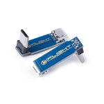 Adattatore Micro USB Maschio a Femmina a L 90° 10 pezzi