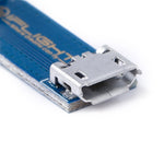 Adattatore Micro USB Maschio a Femmina a L 90° 10 pezzi