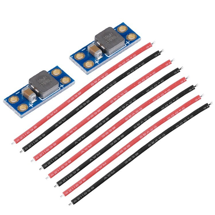 Modulo filtro LC iFlight da 5 pezzi Filtro 2A 5-30V Protezione da inversione di polarità integrata Riduce l'effetto delle interferenze irradiate per FPV, CHT0653A, CHT0653B