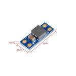 Modulo filtro LC iFlight da 5 pezzi Filtro 2A 5-30V Protezione da inversione di polarità integrata Riduce l'effetto delle interferenze irradiate per FPV, CHT0653A, CHT0653B