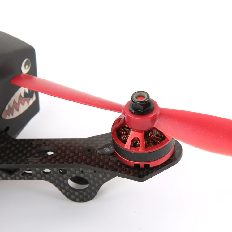 100 pezzi iFlight M5 CW 6061 dadi motore in alluminio inserto in nylon dado flangiato autobloccante per motore RC FPV Racing Drone, M5 CW 6061(Black), M5 CW 6061(Red)