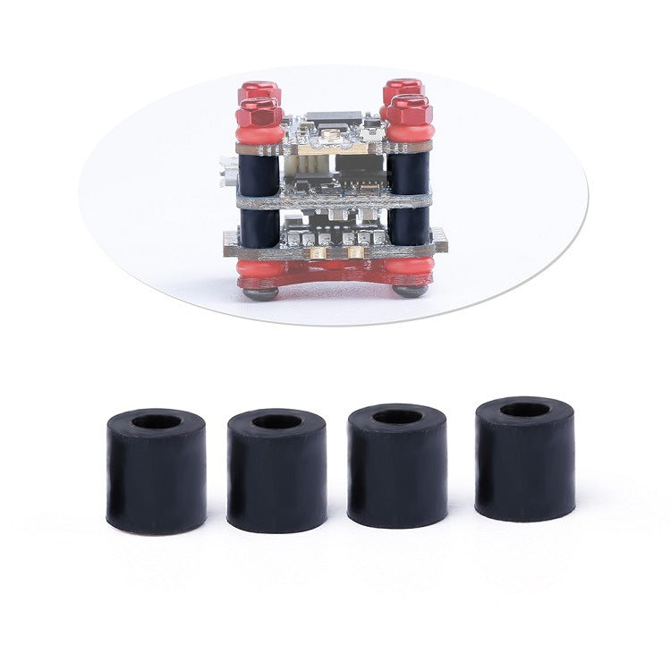 Standoff ammortizzatore gomma 5mm 20x20 per drone FPV