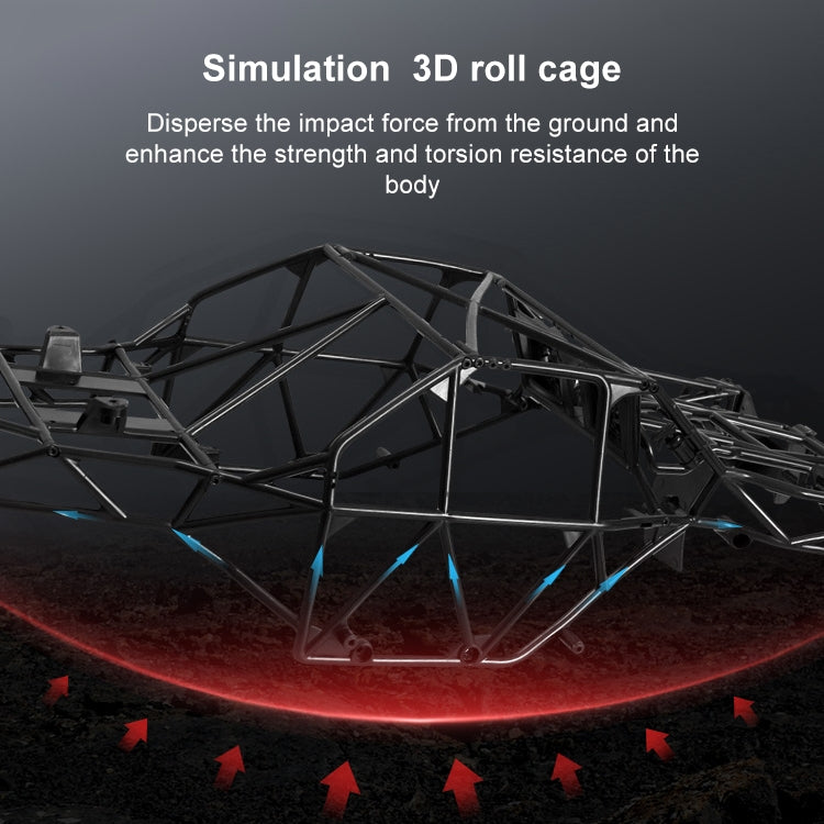 FY-08 Versione senza spazzole 2.4G Veicolo fuoristrada telecomandato 1:12 Quattro ruote motrici Auto telecomandata ad alta velocità per camion corto, spina europea