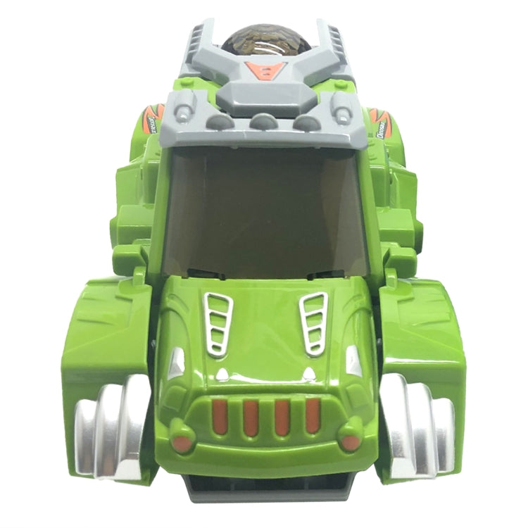 HG-882 Giocattolo elettrico per auto con deformazione di dinosauro Giocattolo universale di musica leggera