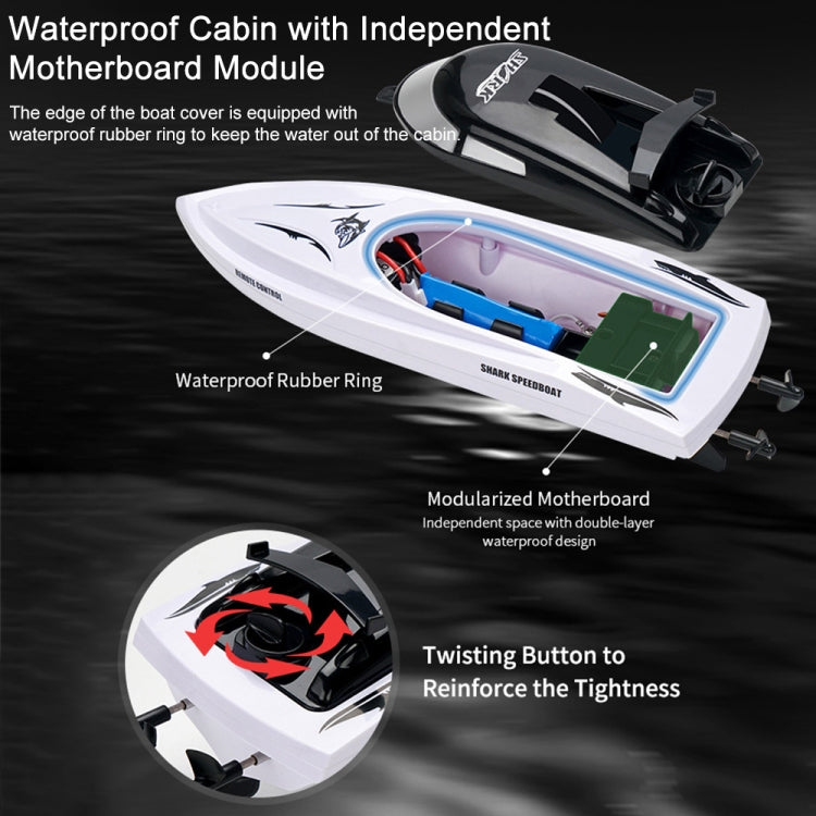 Barca telecomandata Shark YDJ-818 2.4G RC 27cm
