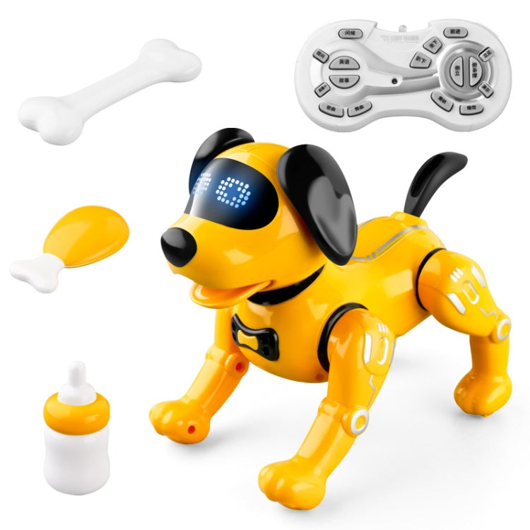 Giocattolo RC per cani robot con telecomando programmabile YDJ-K11, YDJ-K11(White), YDJ-K11(Yellow)