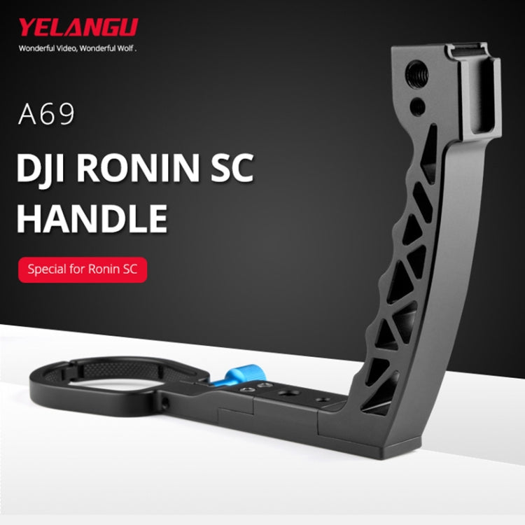YELANGU A69 Supporto per estensione stabilizzatore portatile con maniglia di sollevamento per DJI Ronin SC, A69 for DJI Ronin SC