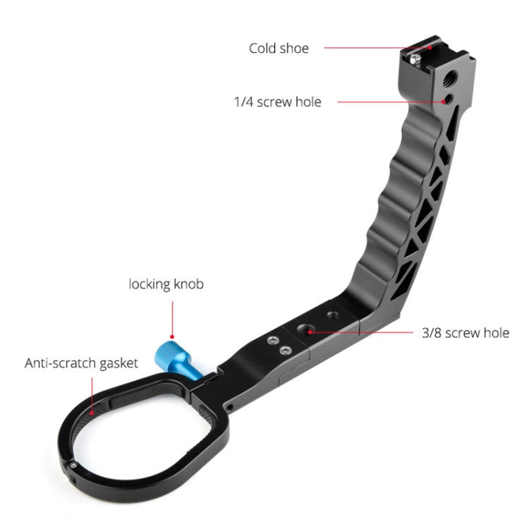 YELANGU A69 Supporto per estensione stabilizzatore portatile con maniglia di sollevamento per DJI Ronin SC, A69 for DJI Ronin SC