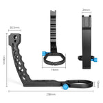 YELANGU A69 Supporto per estensione stabilizzatore portatile con maniglia di sollevamento per DJI Ronin SC, A69 for DJI Ronin SC