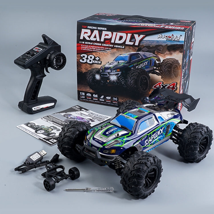 SCY-16101 2.4G 1:16 Elettrico 4WD RC Monster Truck Coupé Auto Giocattolo, SCY-16101 / Blue, SCY-16101 / Purple