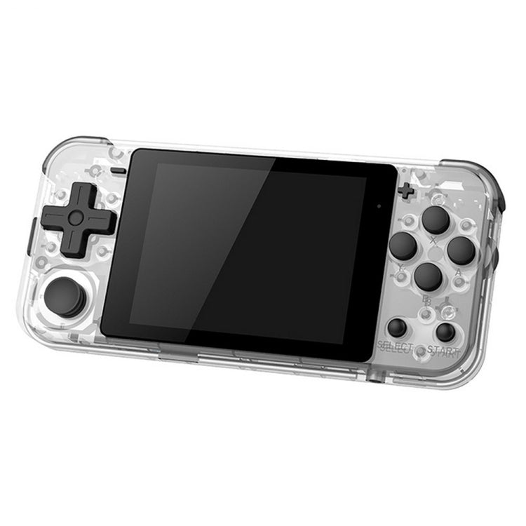 Powkiddy Q90 Console di gioco portatile con joystick retrò, schermo IPS da 3,0 pollici con memoria da 16 GB, Q90 / White, Q90 / Blue