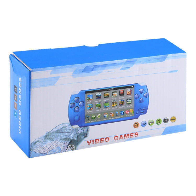 X6 Console di gioco portatile retrò con schermo da 4,3 pollici con fotocamera da 3 MP, 10000 giochi integrati, supporta e-book/registrazione/riproduzione musicale/riproduzione video, X6