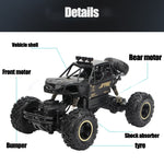 Veicolo telecomandato fuoristrada 4WD doppio motore 2,4 GHz