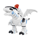 Dinosauro giocattolo elettrico con luci e suoni 32cm