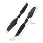 2 paia 8331 Eliche CW / CCW con riduzione del rumore a sgancio rapido per DJI Mavic Pro Platinum e Pro, For DJI Maivc Pro Gold, For DJI Maivc Pro Silver