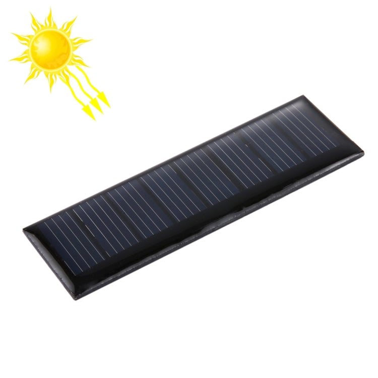 Sun Power DIY 4V 0.2W 50mAh Battery Solar Panel Module Cell, Size: 75 x 23.5mm, 4V 0.2W 50mAh 75 x 23.5mm