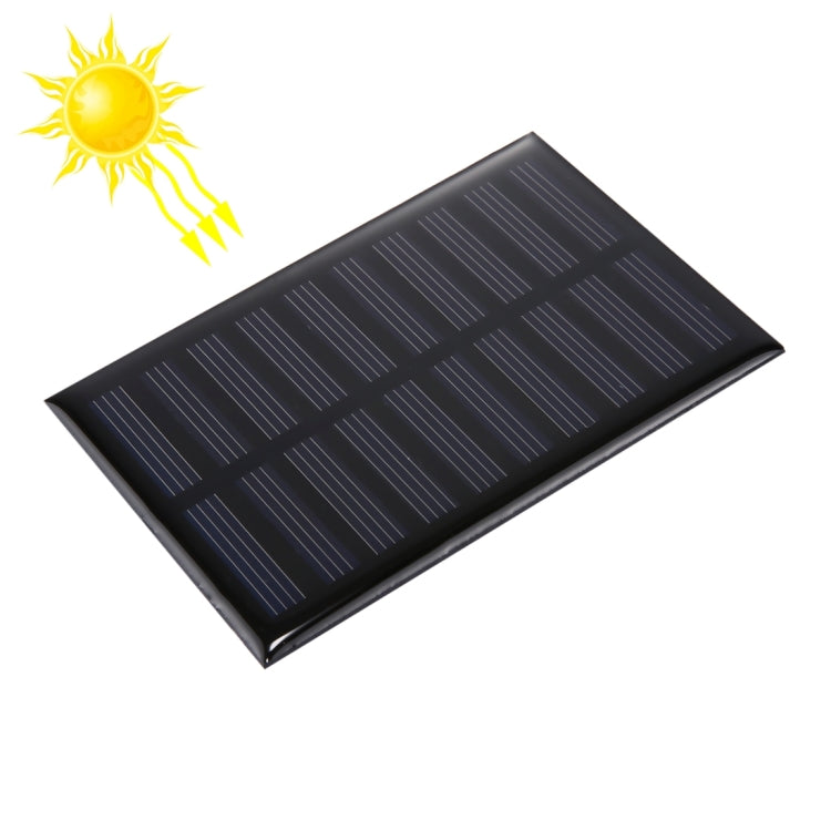 Sun Power DIY 5V 0.7W 140mAh Battery Solar Panel Module Cell, Size: 95 x 64mm, 5V 0.7W 140mAh 95 x 64mm