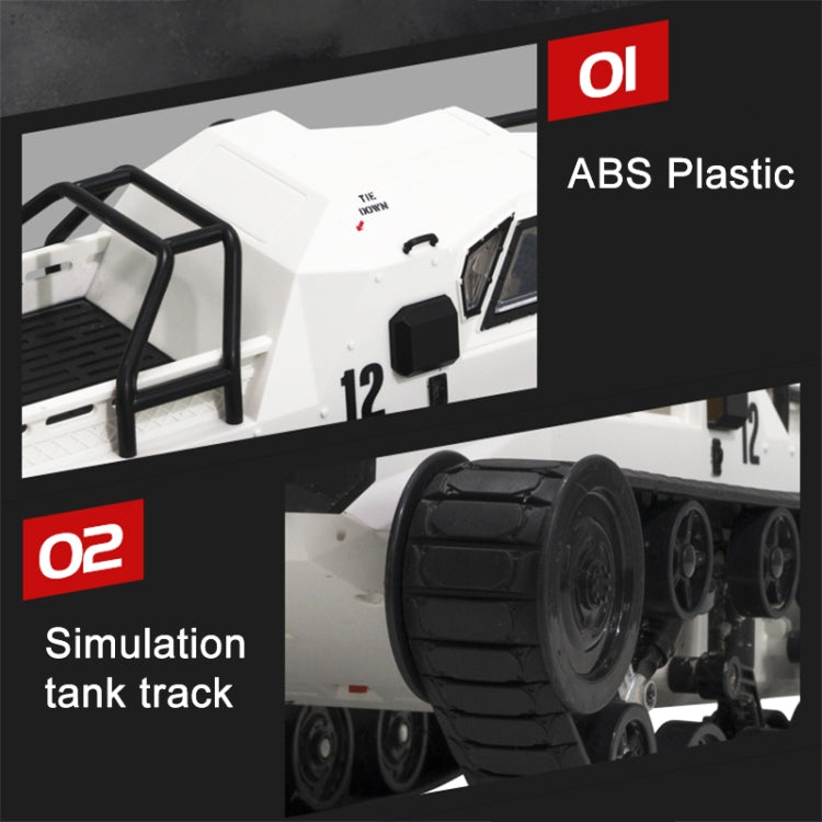 SG-1203 1:12 2.4G Simulazione Telecomando EV Veicolo cingolato Serbatoio fuoristrada Modello di auto giocattolo