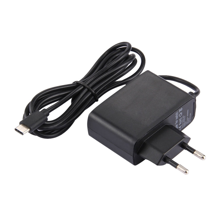 Per Nintendo Switch NS Console di gioco Adattatore da parete Caricabatterie Adattatore per ricarica, DC 5 V, Lunghezza cavo: 1,5 m, Spina UE (Nero), For Switch  NS EU Plug