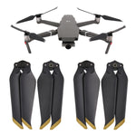 2 paia di eliche a sgancio rapido a basso rumore 8743F per DJI Mavic 2 Pro / Zoom, For DJI Mavic 2  2 Pairs Gold, For DJI Mavic 2  2 Pairs Silver