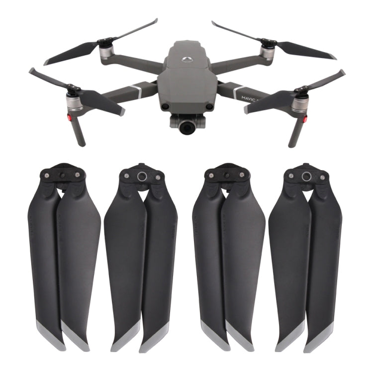 2 paia di eliche a sgancio rapido a basso rumore 8743F per DJI Mavic 2 Pro / Zoom, For DJI Mavic 2  2 Pairs Gold, For DJI Mavic 2  2 Pairs Silver