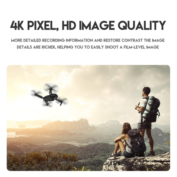 LS-E525 4K Doppia videocamera HD Mini pieghevole RC Quadcopter Drone aereo telecomandato, 4K Double HD Camera